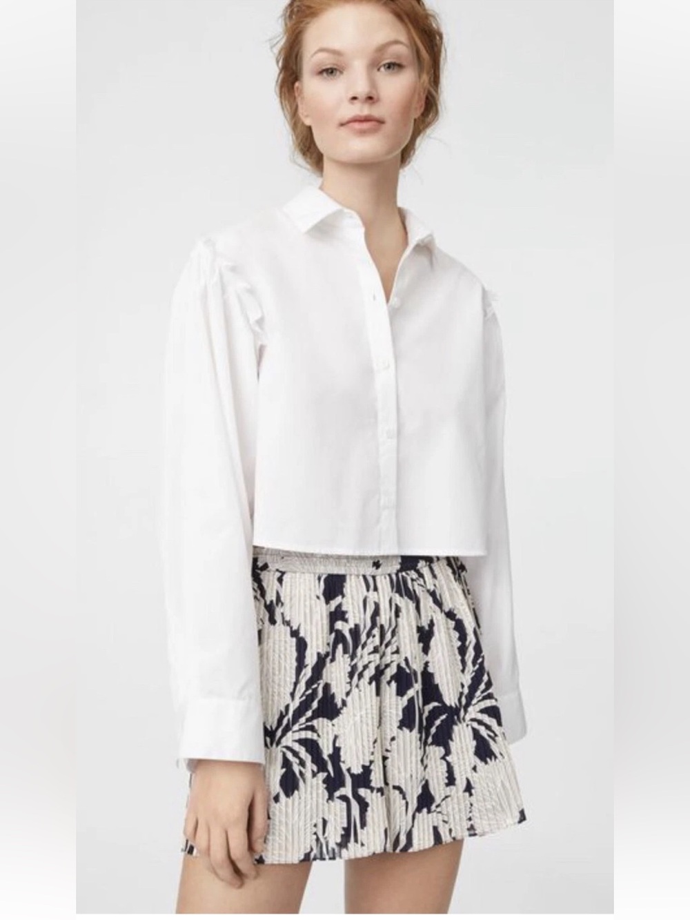 Club Monaco Pleated Navy Blue Marine Katya Shorts